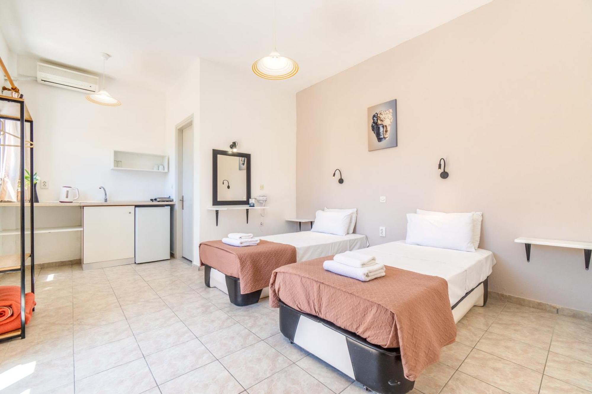 Sandy Beach Complex By Konnect - Annexe Building Kavos Bilik gambar