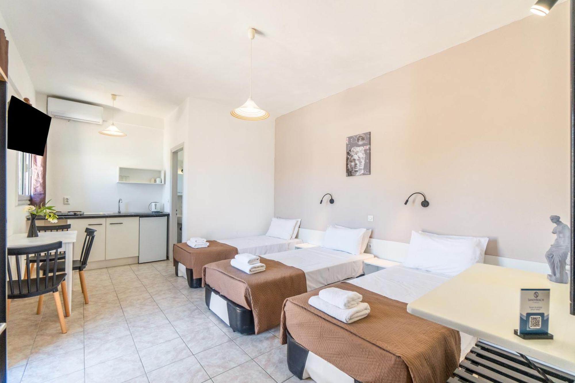 Sandy Beach Complex By Konnect - Annexe Building Kavos Luaran gambar