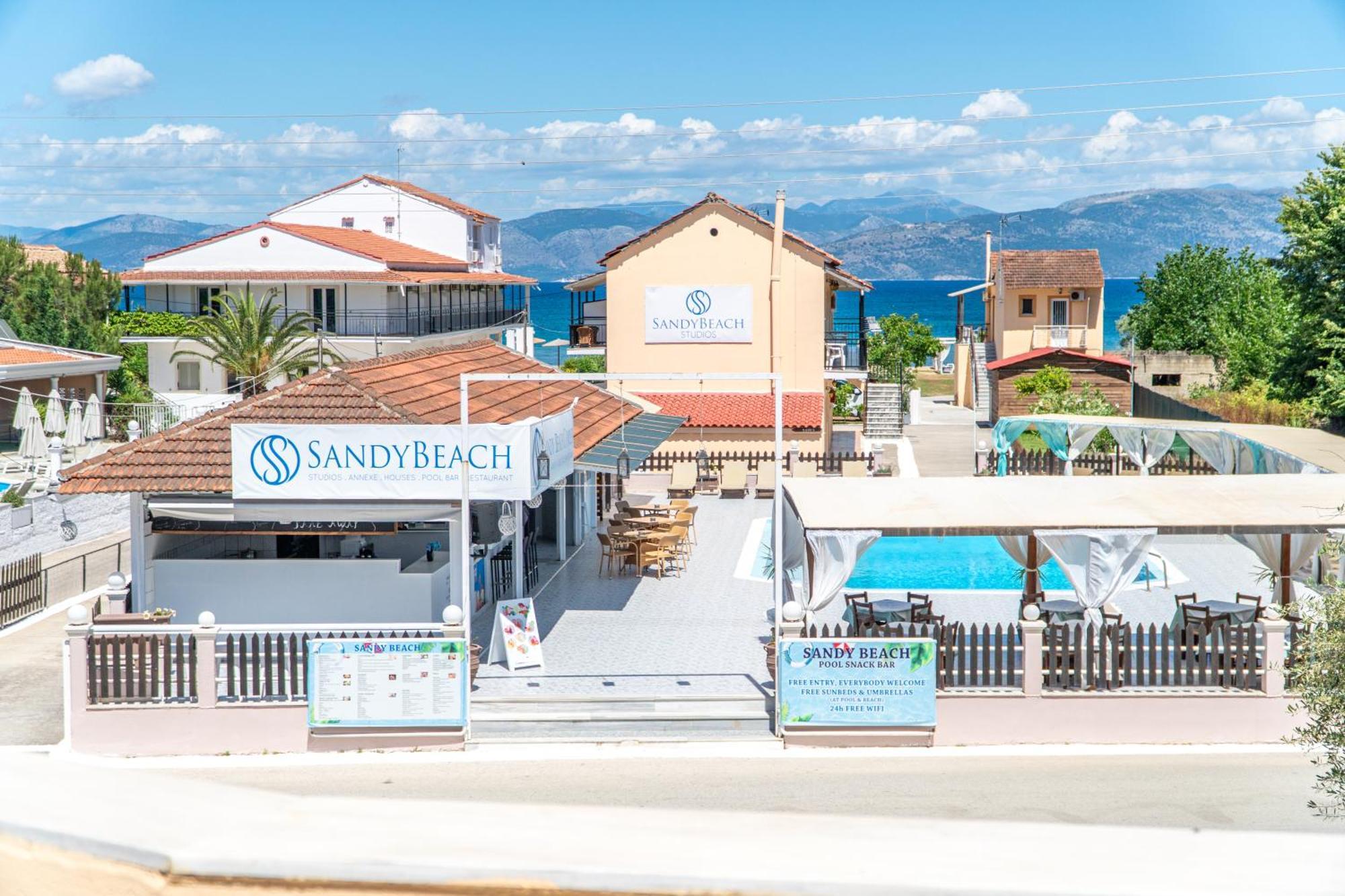 Sandy Beach Complex By Konnect - Annexe Building Kavos Bilik gambar